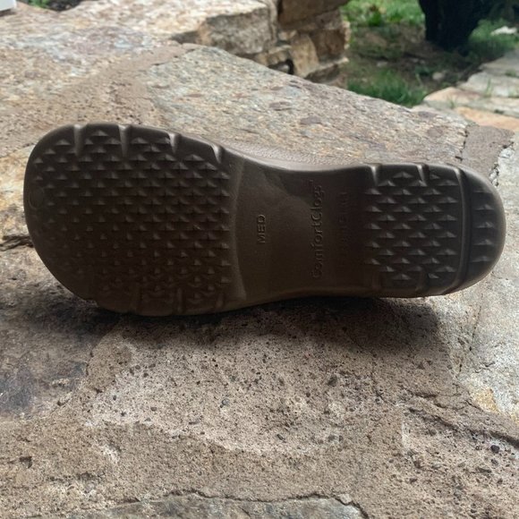 Brown Comfort Clogs - Picture 5 of 6